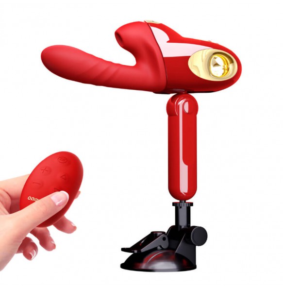 HK LETEN - Impact Thrusting Sucking Warming Massager (Wireless Remote - Chargeable)